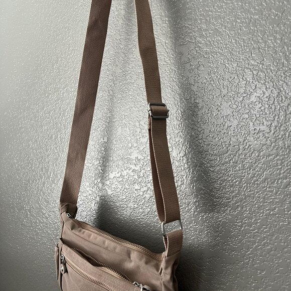 Stella Taupe Multi-Pocket Crossbody Bag - Picture 4 of 5